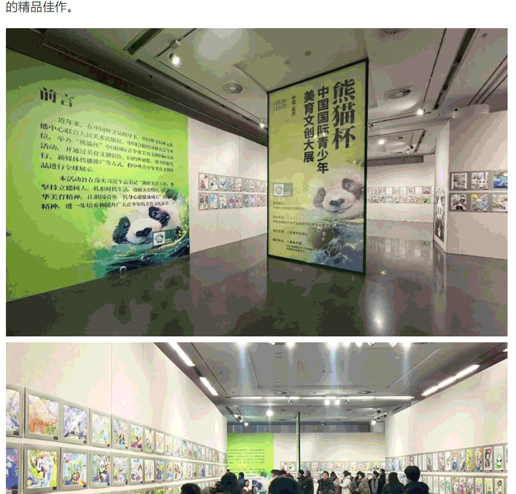 熊猫杯-青少年美育文创系列活动