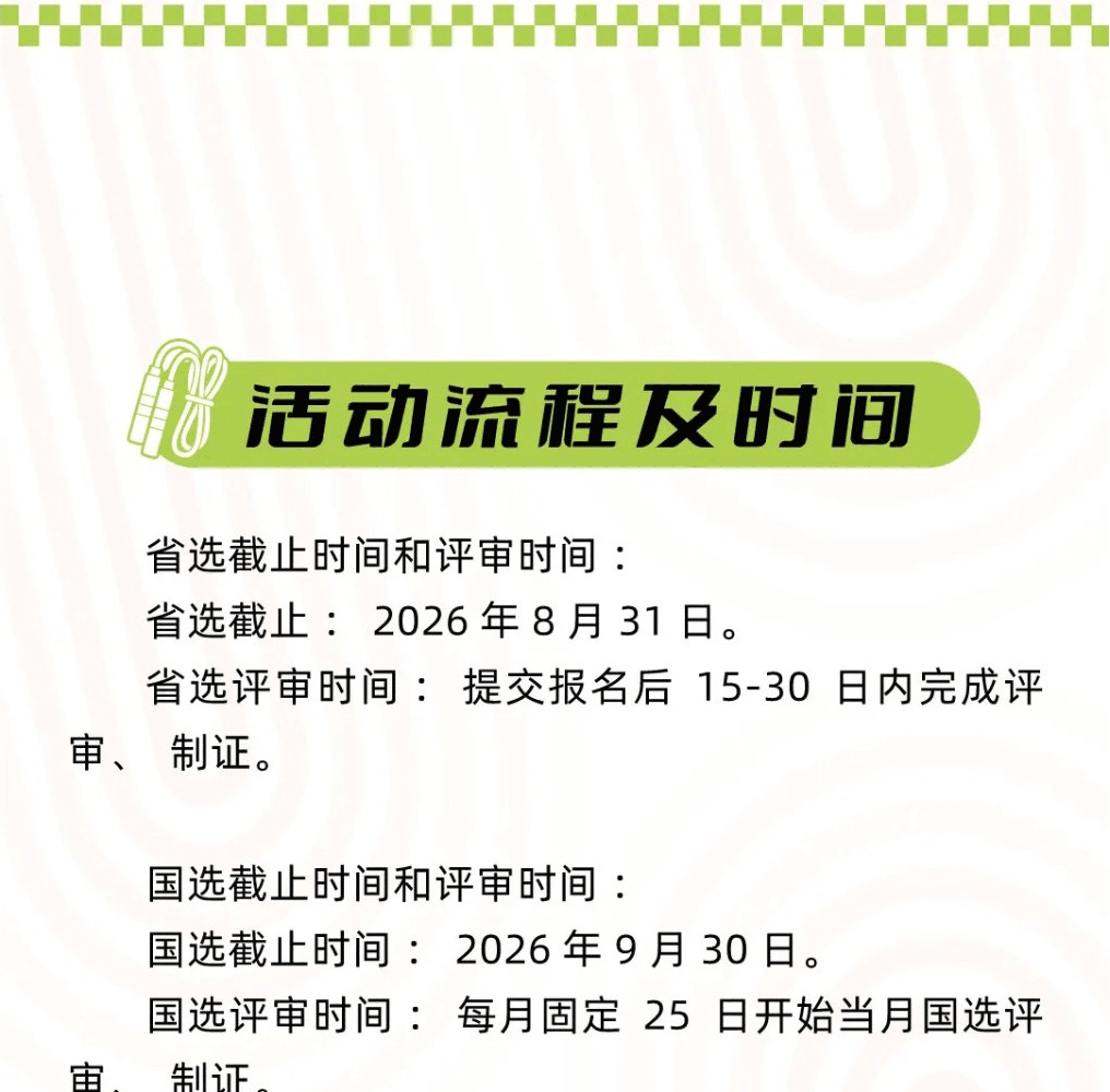 跃动杯·青少年跳绳公开活动